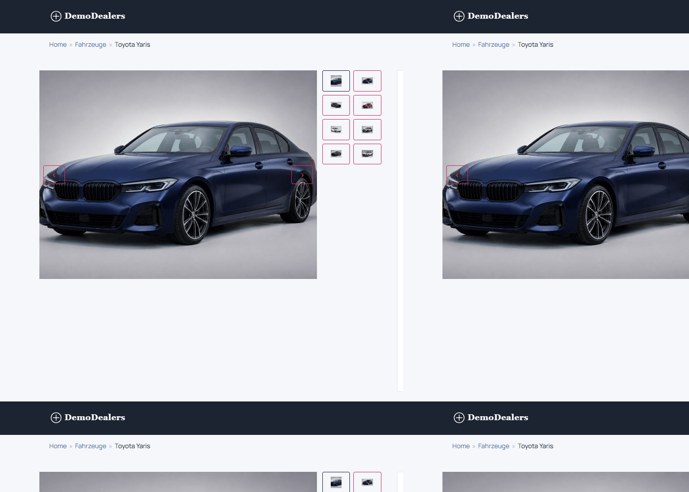 CarDealerSync vehicle detail page
